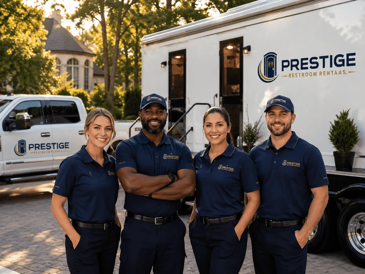 Trusted Luxury Portable Restrooms company in Weston, MI